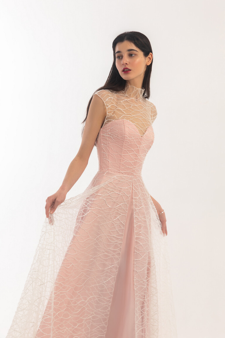 Мереживна сукня А-силуету Елісія